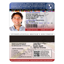 Cargar imagen en el visor de la galería, International Driving Permit Card

